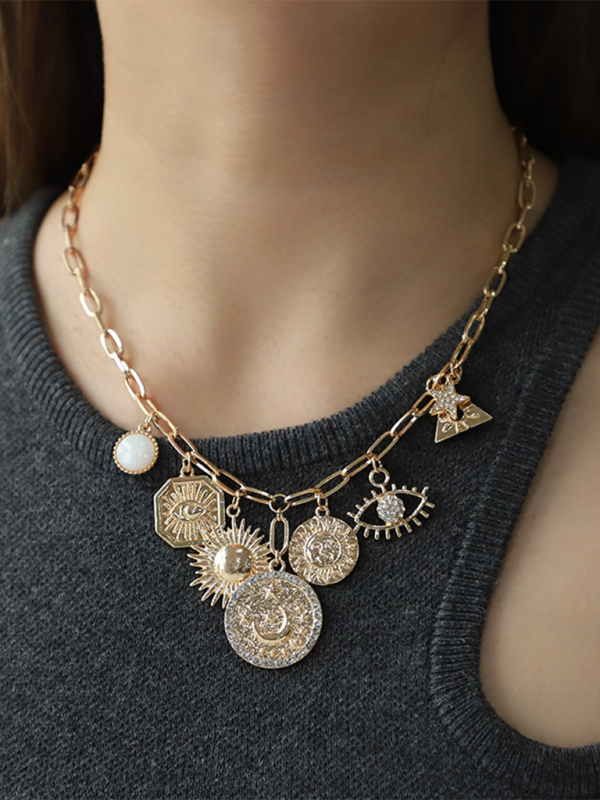 New Starry Sky Magic Necklace Bracelet Earrings