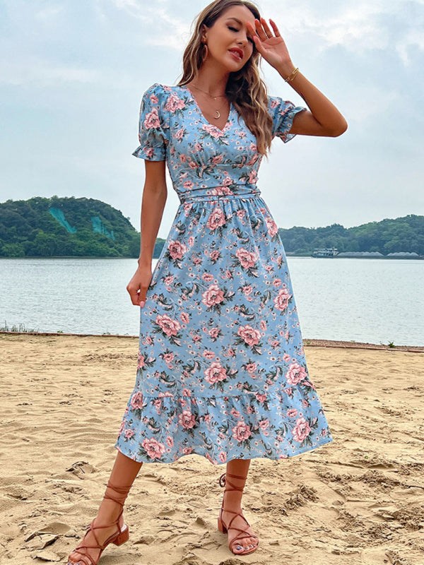 Slim summer European and American seaside holiday women's clothing