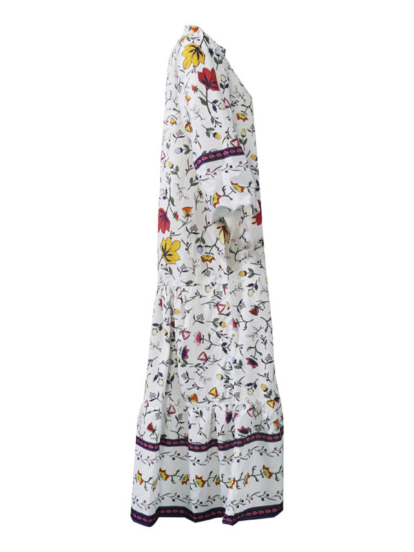 Women's Printed Bohemian Long Dress